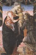 Sandro Botticelli, Madonna and CHild with an Angel